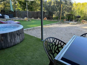 Mini house jaccuzi campagne proche mer&lac